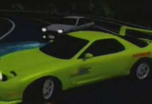 Keisuke vs Takumi, the first battle.
