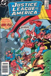 The Detroit based team. Cover to Justice League of America #238 by Paris Cullins.