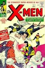 Magneto's debut in The [Uncanny] X-Men #1. Art by Jack Kirby.