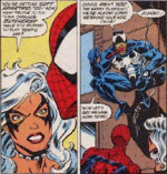 Is Venom flirting with the Black Cat?